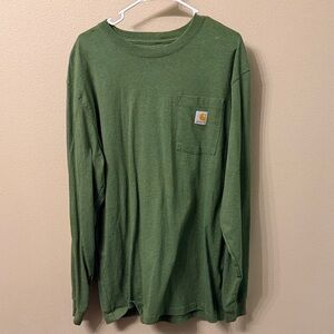 Carhartt Green Long Sleeve Tee